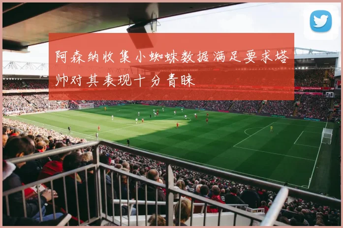 阿森纳收集小蜘蛛数据满足要求塔帅对其表现十分青睐